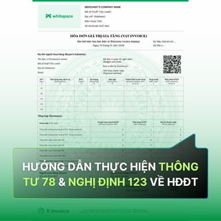 Thông tư 78 và nghị định 123 về hoá đơn điện tử