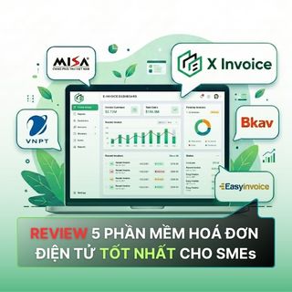 5 phần mềm hoá đơn điện tử tốt nhất