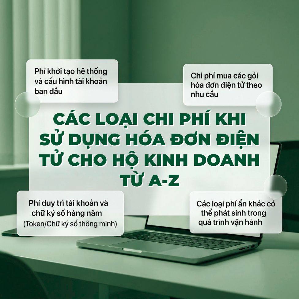 Chi phí sử dụng hoá đơn điện tử cho hộ kinh doanh